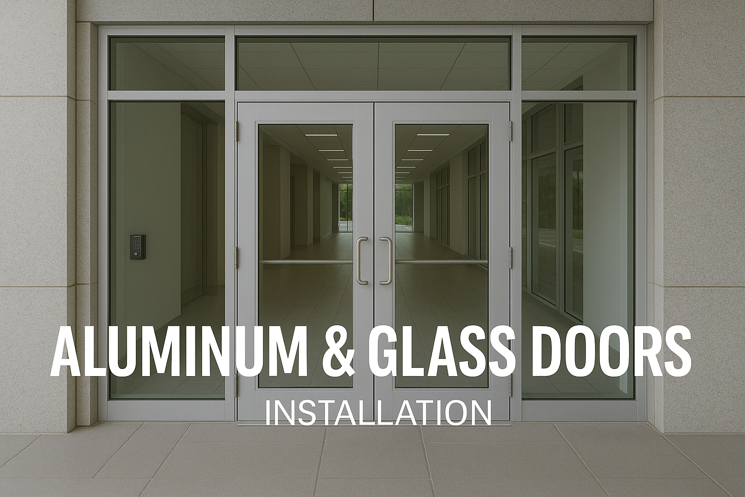 Aluminum & Glass Doors
