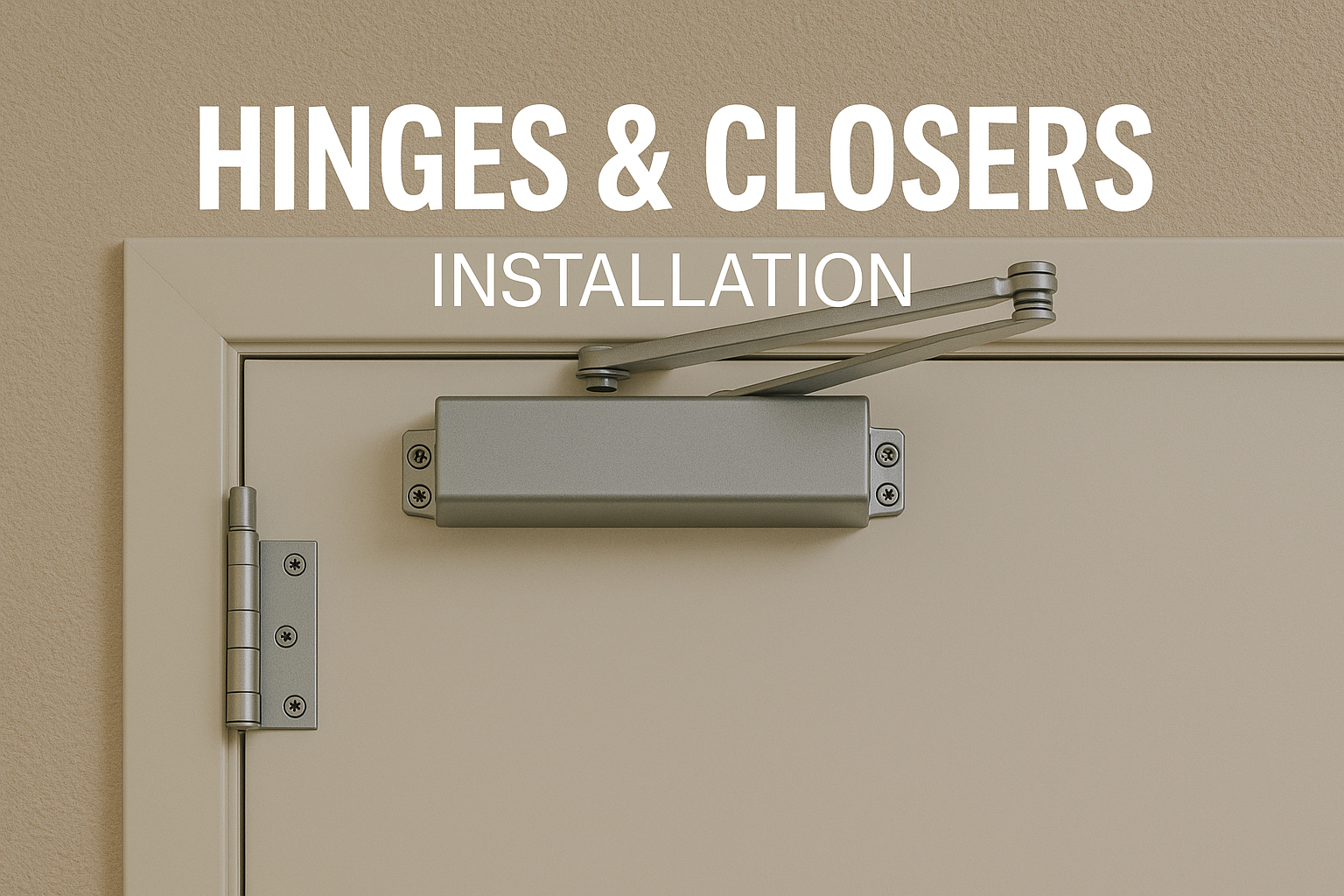 Hinges & Door Closers